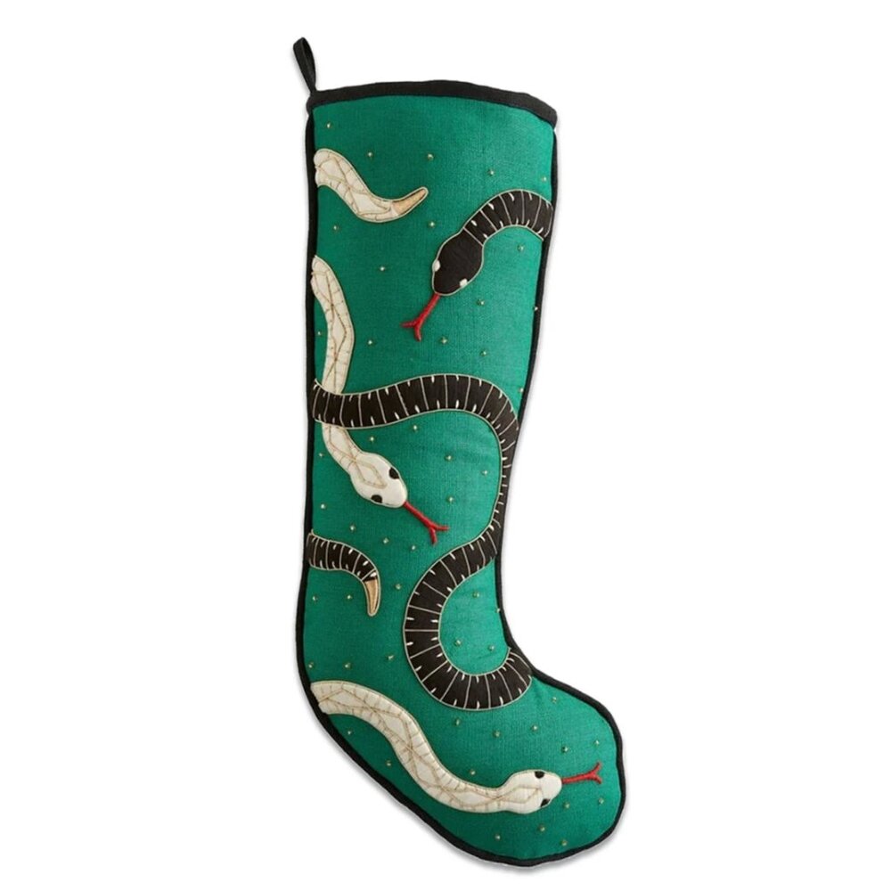 New with Tags Jonathan Adler Eden Snake Stocking (NWT)